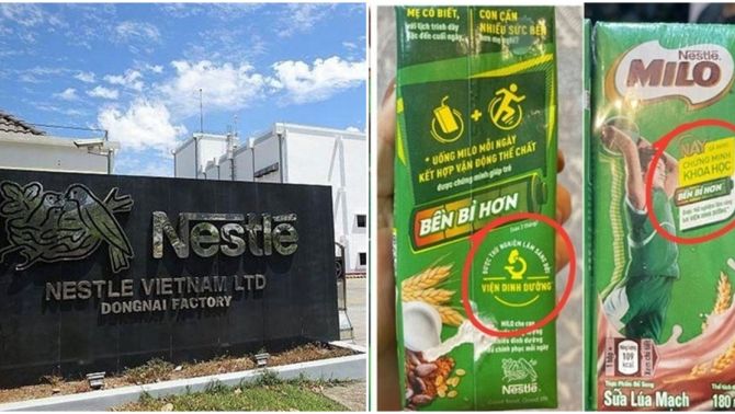 NÓNG: Công ty Nestlé Việt Nam chính thức bị xử phạt liên quan đến ‘Thực phẩm bổ sung Sữa lúa mạch Nestlé Milo’
