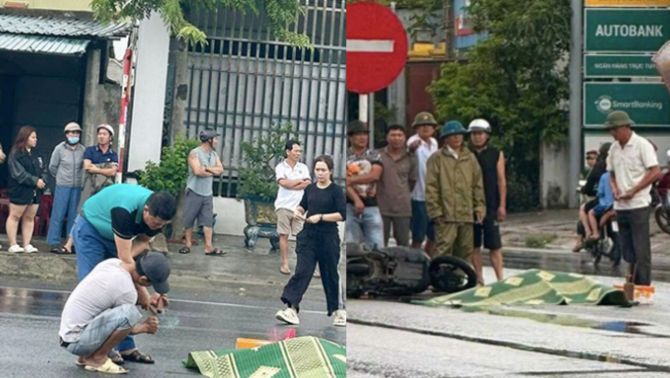 Quảng Bình: Hiện trường ám ảnh vụ tai nạn trên quốc lộ 1 khiến một người tử vong tại chỗ