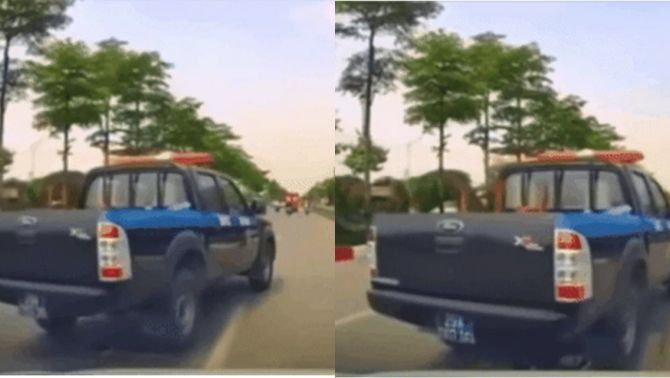 Xôn xao clip xe biển xanh liên tục tạt đầu, dừng giữa đường chửi nhau với ô tô con