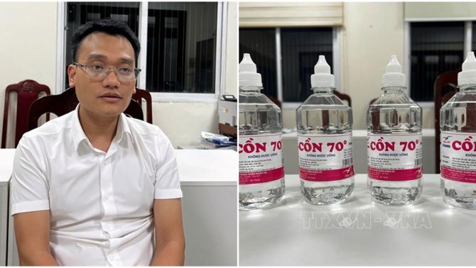 Phẫn nộ lời khai của phó chủ tịch UBND thị trấn sản xuất cồn y tế giả, vì lợi ích bất chấp tính mạng người