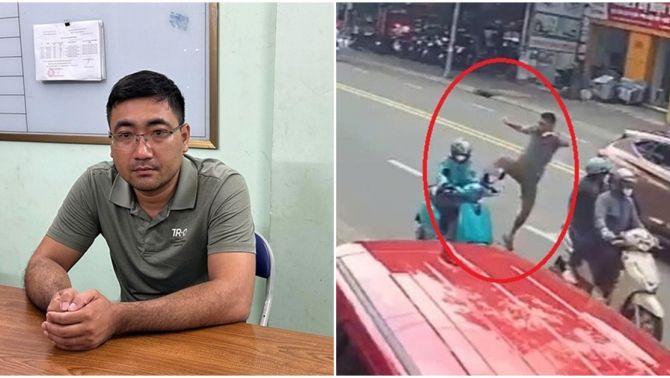 NÓNG: Tối 18/6, người đàn ông đạp ngã nữ xe ôm công nghệ giữa đường ‘gặp biến’, công an ra lệnh khẩn 