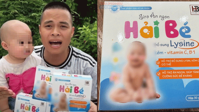 Choáng váng với số tiền ‘Gia đình Hải Sen’ thu về khi bán hơn 100.000 hộp Siro ăn ngon Hải Bé