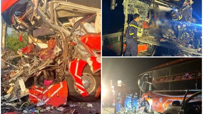 Hiện trường ám ảnh vụ tai nạn kinh hoàng tại cao tốc Đà Nẵng - Quảng Ngãi khiến 11 người thương vong
