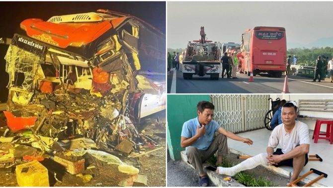 Vụ va chạm xe khách và xe đầu kéo khiến 18 người thương vong: Nạn nhân bàng hoàng kể lại cảnh tượng ám ảnh