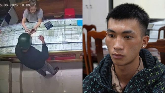 Nam thanh niên cướp tiệm vàng rồi đi máy bay về nhà tổ chức sinh nhật, hé lộ lời khai thản nhiên