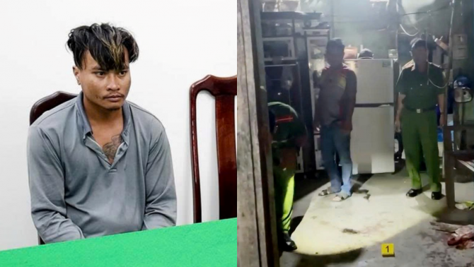 Hiện trường ám ảnh vụ hai cha con bị chém dã man ở An Giang, lý do xuất phát từ một con chó