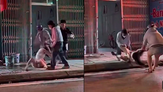 Clip đánh ghen náo loạn đường phố ở Quảng Ninh: Cô gái trẻ bị hành hung, dân mạng tranh cãi gay gắt