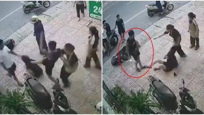 Phẫn nộ clip 3 thanh niên chặn đầu xe, liên tục ‘tác động vật lý’, quật ngã 2 nữ sinh giữa đường