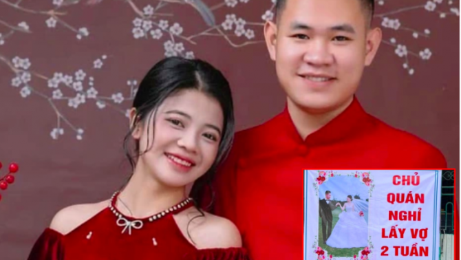 Tấm biển báo hỷ 'bá đạo' của chủ tiệm bánh, hé lộ dòng chữ khiến nhiều người bất ngờ 