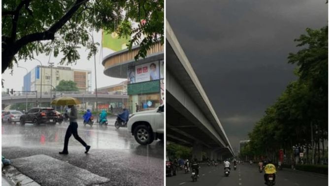 Thời tiết hôm nay 25/6: Mưa giông buổi sáng chưa đủ, Hà Nội tiếp tục đón 'bất ngờ' vào chiều tối