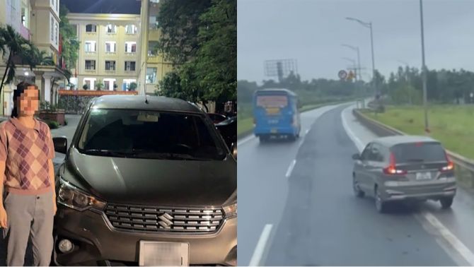 Danh tính nữ tài xế đi lùi trên cao tốc, nghe lý do hành động nguy hiểm mà muốn ‘tịch thu bằng’
