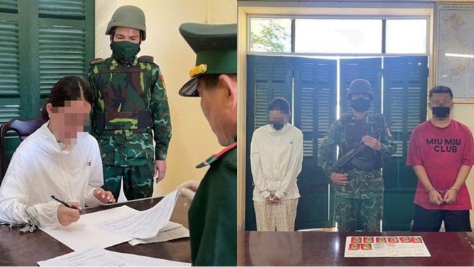 Clip cận cảnh pha vây bắt hot girl chủ spa vận chuyển ma túy cùng đồng bọn trên Mercedes hạng sang