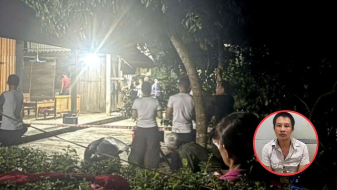 Kinh hoàng tại Hà Tĩnh: Chém cha không được, con trai tâm thần quay lại giết mẹ ruột tại chỗ