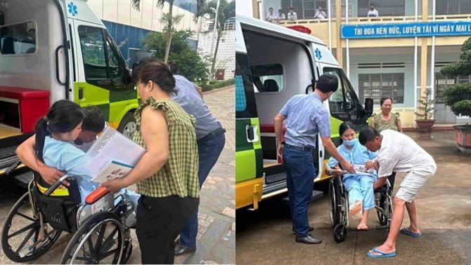 Thí sinh bị tai nạn nghiêm trọng, bệnh viện phẫu thuật khẩn, điều xe cấp cứu chở đi thi tốt nghiệp THPT