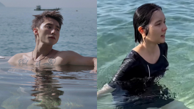 Hải Tú – Sơn Tùng lộ hint du lịch chung, có động thái ngầm 'đánh dấu chủ quyền'