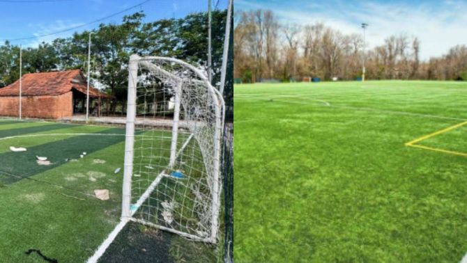 Vui chơi tại sân bóng, bé trai 7 tuổi tại Lâm Đồng bị cầu gôn đè tử vong thương tâm