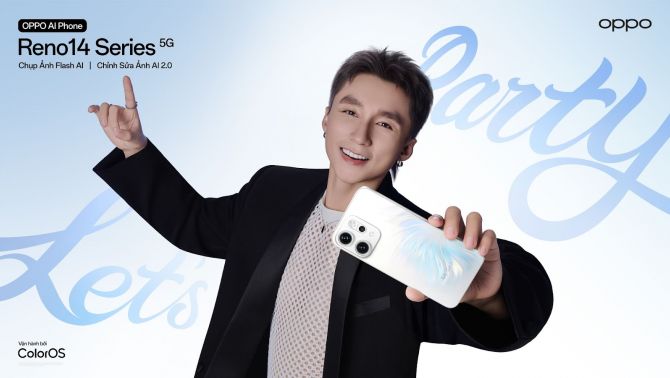 OPPO Reno14 Series ra mắt tại VN: Kiến tạo trải nghiệm nhiếp ảnh toàn diện, thiết kế ấn tượng với hiệu suất AI vượt trội