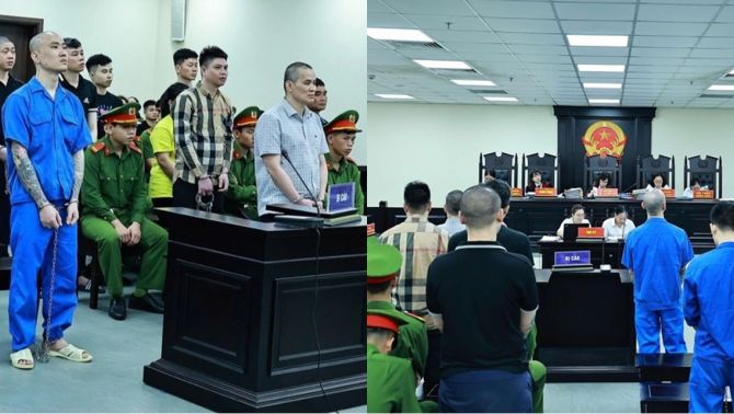 Hai cựu công an bị đề nghị án tử vì dùng xe biển xanh chở ma túy, khai nhận là bạn của bà trùm