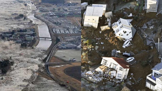 Nhật Bản đối mặt nguy cơ siêu động đất, nhiều khu vực rung lắc cấp độ cao