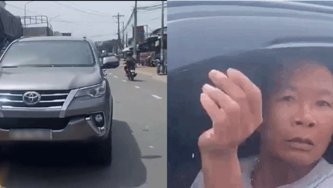 Lời khai khó chấp nhận của tài xế ô tô đi ngược chiều văng tục, đòi đánh người quay video ở TPHCM