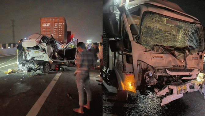 Vụ tai nạn liên hoàn giữa 4 ô tô trên cao tốc TPHCM - Trung Lương: Thông tin về nguyên nhân vụ việc