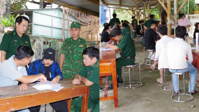 Tiếp nhận 38 công dân từ Campuchia, gần 30 người liên quan đường dây cờ bạc, lừa đảo 