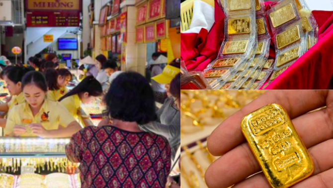 Giá vàng hôm nay 4/7/2025: Thay đổi ‘chóng mặt’, bảng giá vàng tràn ngập sắc đỏ đến khó tin