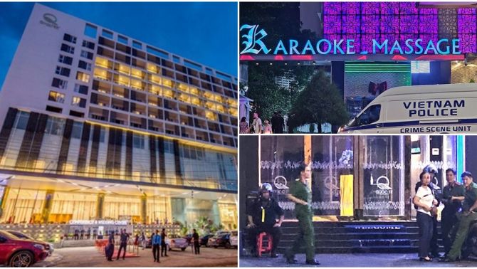 Nóng: Cảnh sát ập vào kiểm tra cơ sở massage, karaoke ở Nha Trang, nghi ngờ hoạt động mại dâm