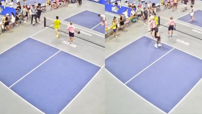 VĐV Pickleball vung vợt đánh trọng tài giữa trận, lý do khiến dư luận phẫn nộ