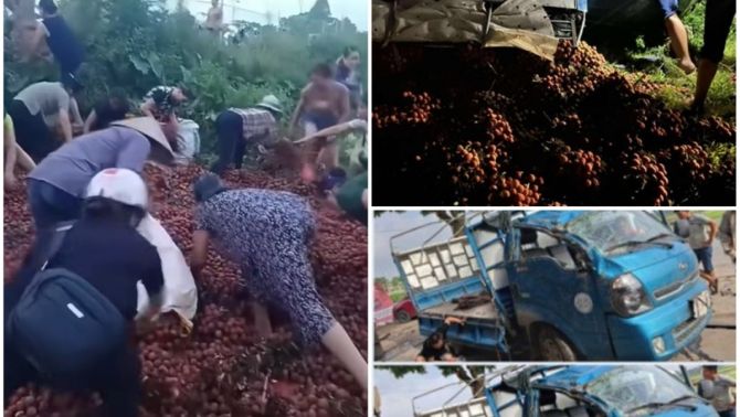 CĐM tranh cãi gay gắt vụ tài xế dân tộc vùng cao bị người dân thi nhau cướp vải ở Thanh Oai, Hà Nội