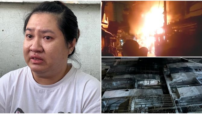 Nhói lòng cuộc gọi kêu cứu cuối cùng của nạn nhân trong vụ cháy cư xá Độc Lập khiến 8 người chết