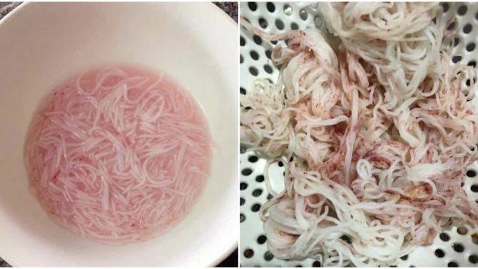 Cơ quan chức năng thông tin nóng về vụ bún đổi màu từ trắng sang hồng được mua từ cơ sở an toàn thực phẩm
