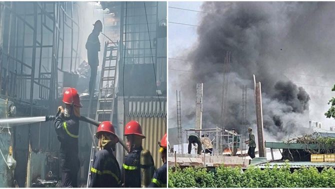 Cháy lớn thiêu rụi 5 phòng trọ ở TP.HCM, người dân chia sẻ khoảnh khắc kinh hoàng
