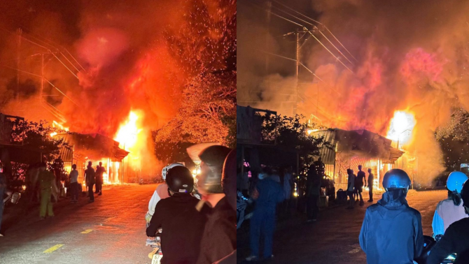 Tình hình bé trai 10 tuổi mắc kẹt trong nhà cháy ở An Giang, cha vẫn say rượu chưa thể khai báo