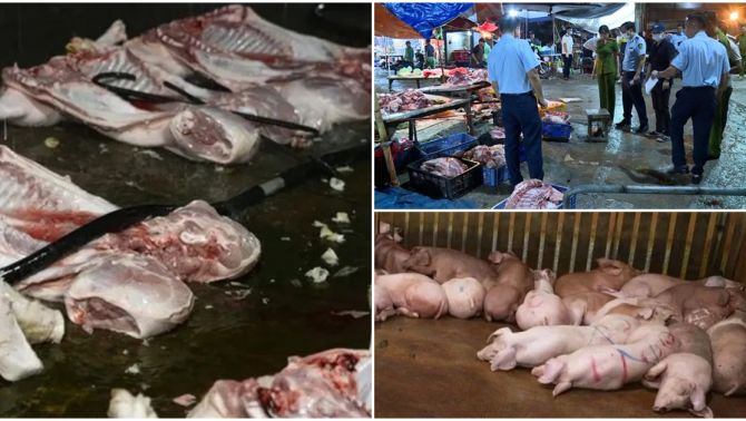 Mua lợn bệnh chết giá 20.000 đồng, bán giá cao gấp nhiều lần, lời khai kinh hoàng của các đối tượng giết mổ