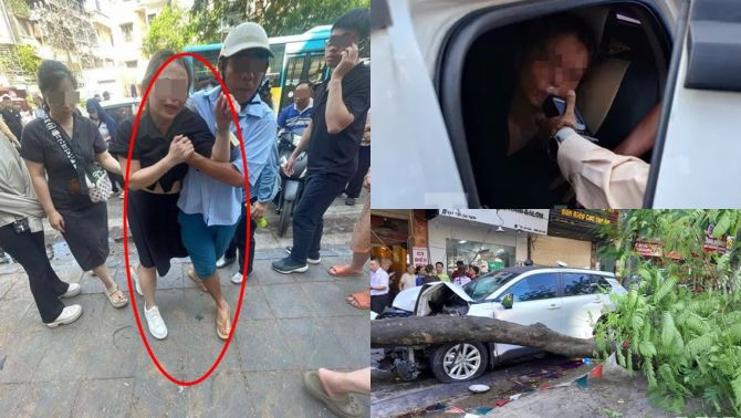 Danh tính nữ tài xế gây tai nạn liên hoàn ở Hà Nội, tiết lộ kết quả kiểm tra nồng độ cồn và ma túy