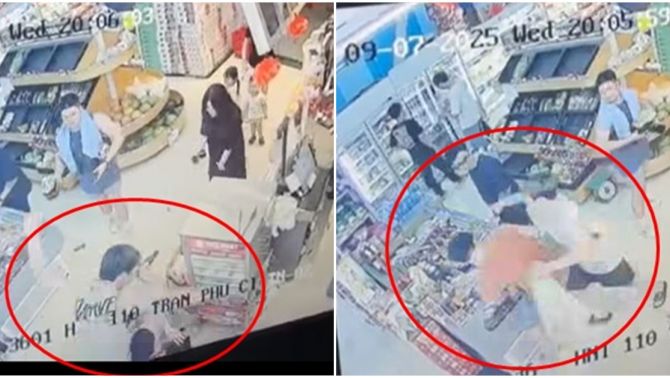 Clip nam thanh niên đánh người dã man ngay tại siêu thị, hé lộ nguồn cơn khiến nhiều người phẫn nộ