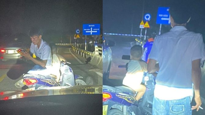 Chân dung đối tượng mang theo trẻ nhỏ chặn xe 'xin đểu' tiền ở Nghệ An, công an chính thức vào cuộc