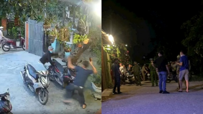 Camera ghi lại cảnh tượng thanh niên bị 2 kẻ xông vào nhà tấn công bằng súng và dao, tử vong tại chỗ