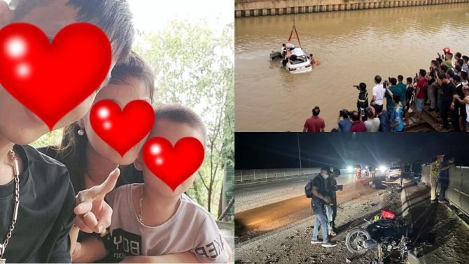 Bi kịch của gia đình 4 người trong vụ ô tô đâm xe máy rồi lao xuống sông ở Nam Đàn, Nghệ An