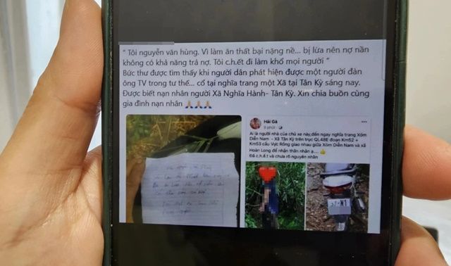 Thực hư bức thư ‘tuyệt mệnh’ của người đàn ông tự tử trong nghĩa trang, hé lộ nguyên nhân thực sự