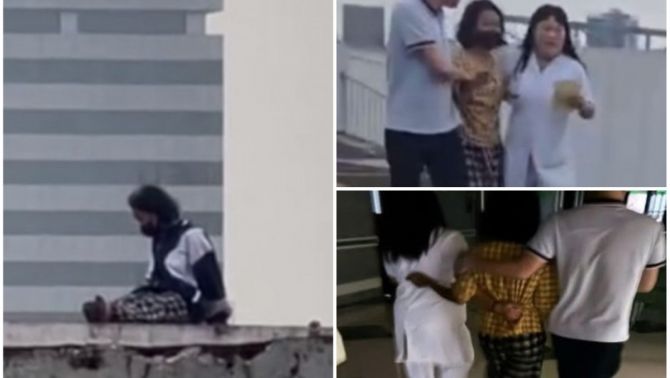 Hé lộ hoàn cảnh éo le khiến của cháu bé 15 tuổi chán nản leo lên nóc bệnh viện Bạch Mai định tự tử