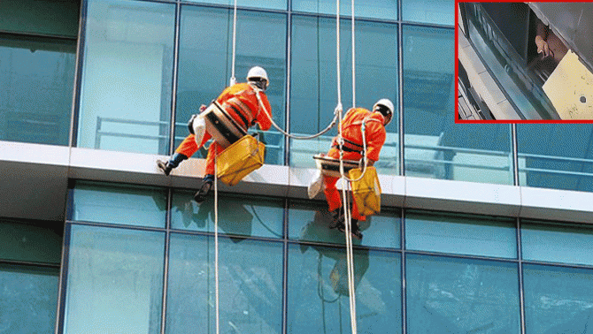 Tạm giữ người đàn ông cầm dao đe dọa, lăng mạ nhân viên thi công trên cao: Hé lộ nguyên nhân phía sau?