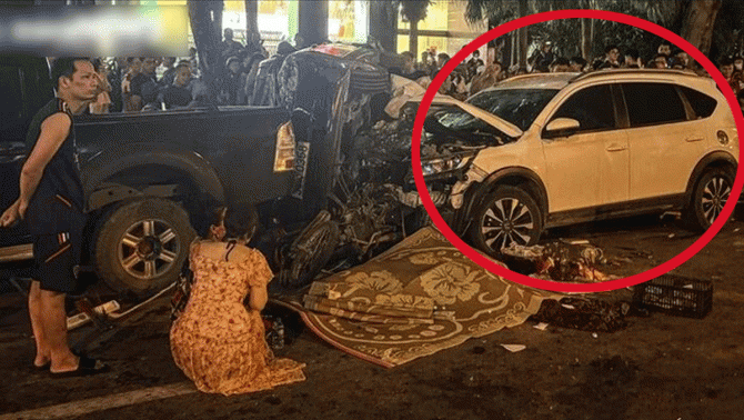 Nhân chứng kể lại giây phút kinh hoàng vụ tai nạn xe ‘điên’ tông liên hoàn, thoát chết chỉ trong vài giây