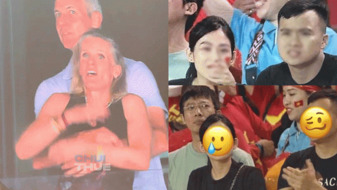 Netizen ‘đào’ lại ảnh cặp đôi ‘ngoại tình’ đi xem bóng đá ở Việt Nam sau vụ CEO công ty nghìn tỷ