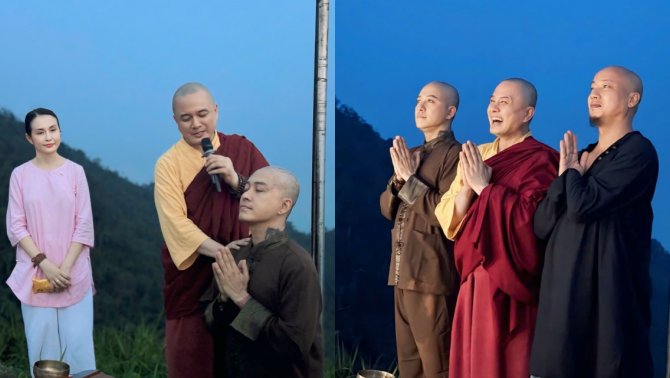 Tuấn Hưng bất ngờ cạo trọc đầu, biết lý do nam ca sĩ xuống tóc nhiều người phải nghẹn ngào