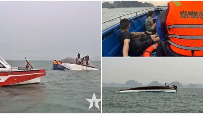 NÓNG: Cập nhật thương vong vụ lật tàu chở khách trên Vịnh Hạ Long tính đến hiện tại