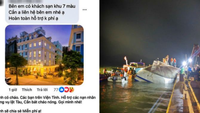 Giữa tâm bão tang thương vụ lật tàu, hàng loạt khách sạn, nhà hàng ở Hạ Long bất ngờ làm điều đặc biệt