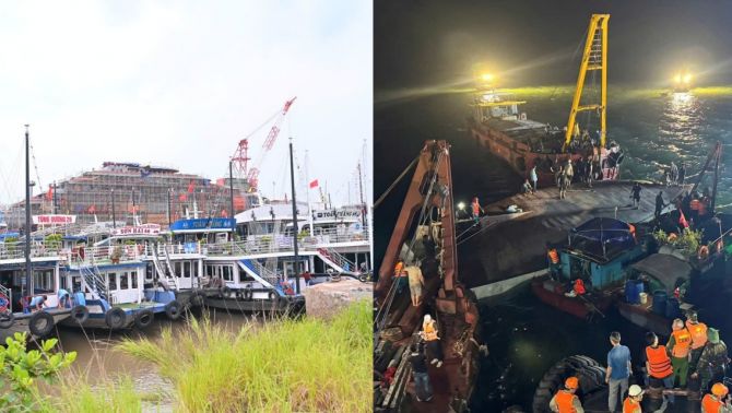 Tàu QN 7105 bị lật, Quảng Ninh ra lệnh khẩn: Dừng toàn bộ tàu du lịch trên vịnh Hạ Long