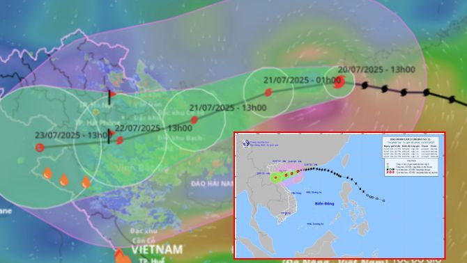Cảnh báo nghiêm trọng: Bão số 3 vừa mạnh thêm một cấp, đã có người dân tử vong tại Nghệ An